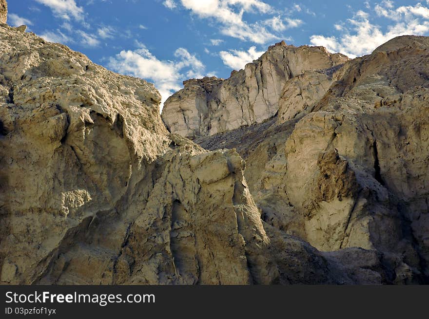 Rocky landscape in the Negev