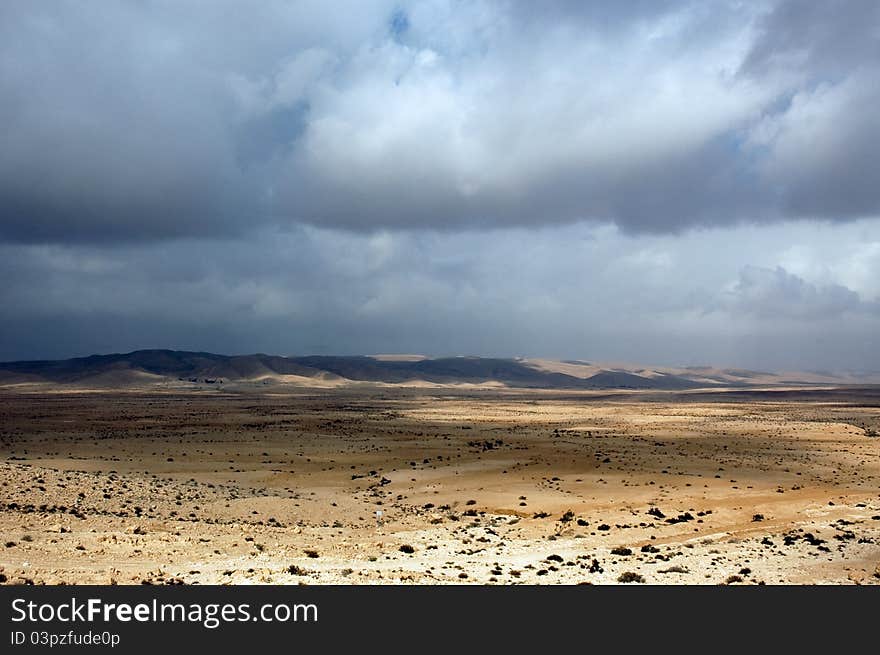 Clouds Over The Negev