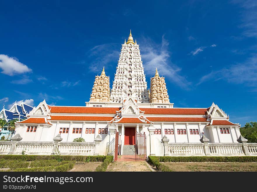 Temple In The Blue Sky