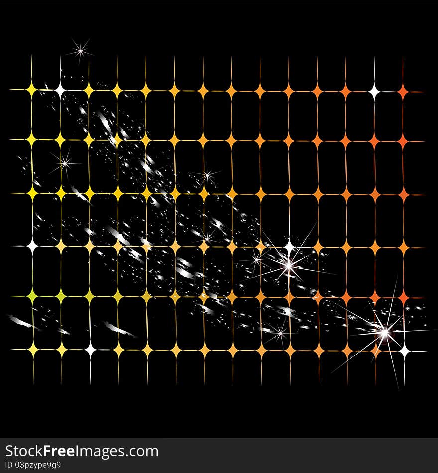 Abstract Shone Lattice, Vector Background