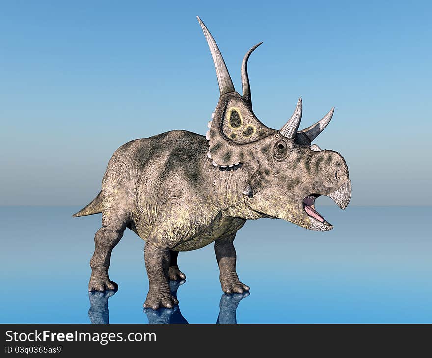 Dinosaur Diabloceratops