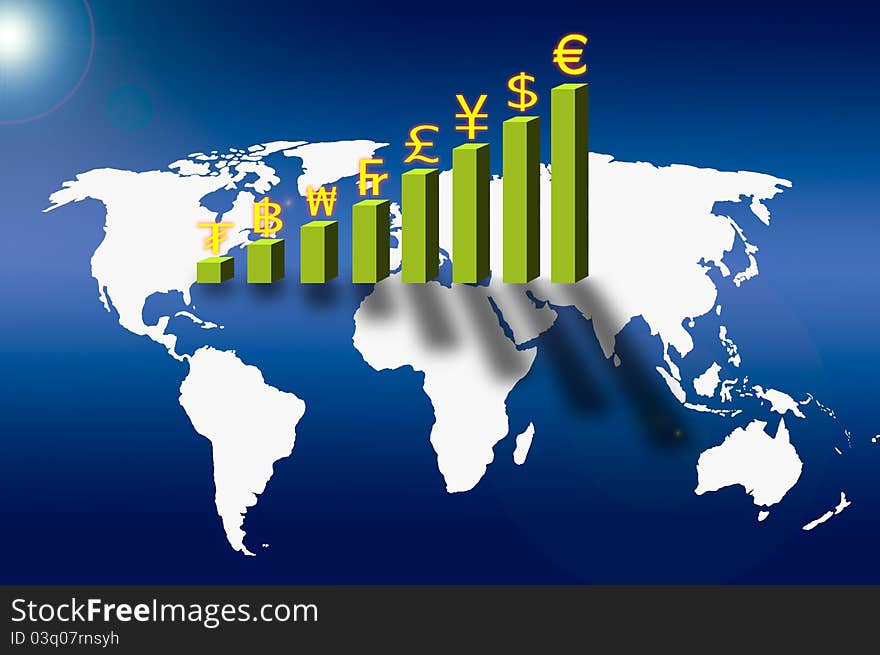 Currency on Business graph and social network