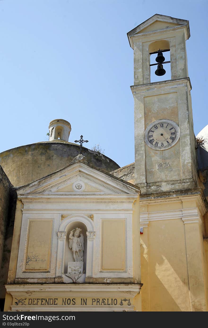 Abbey Church of St. Michael - Procida , Naples