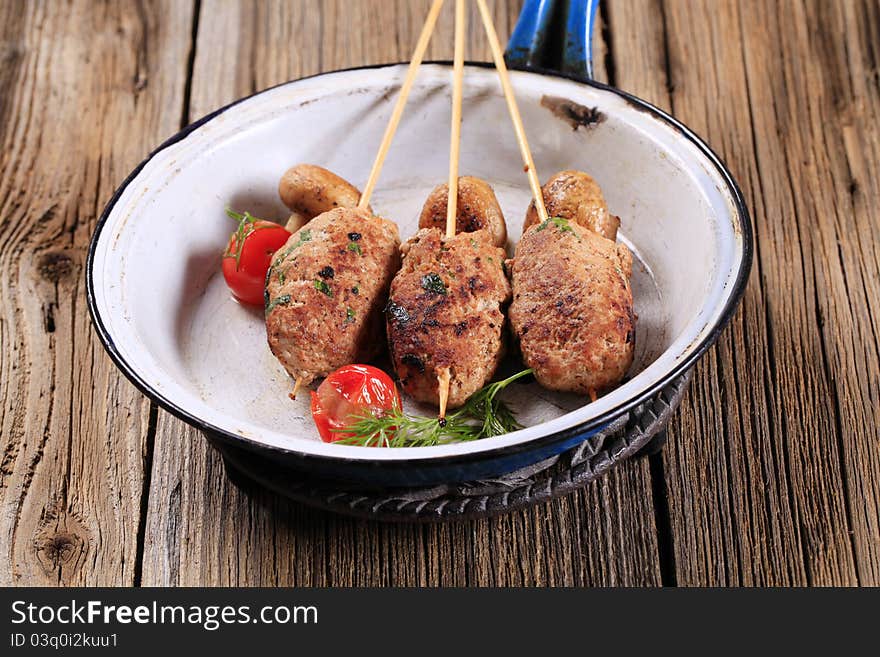 Minced Meat Kebabs