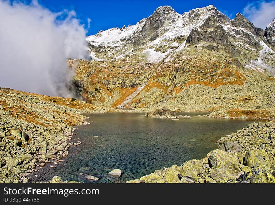 Mountain pond