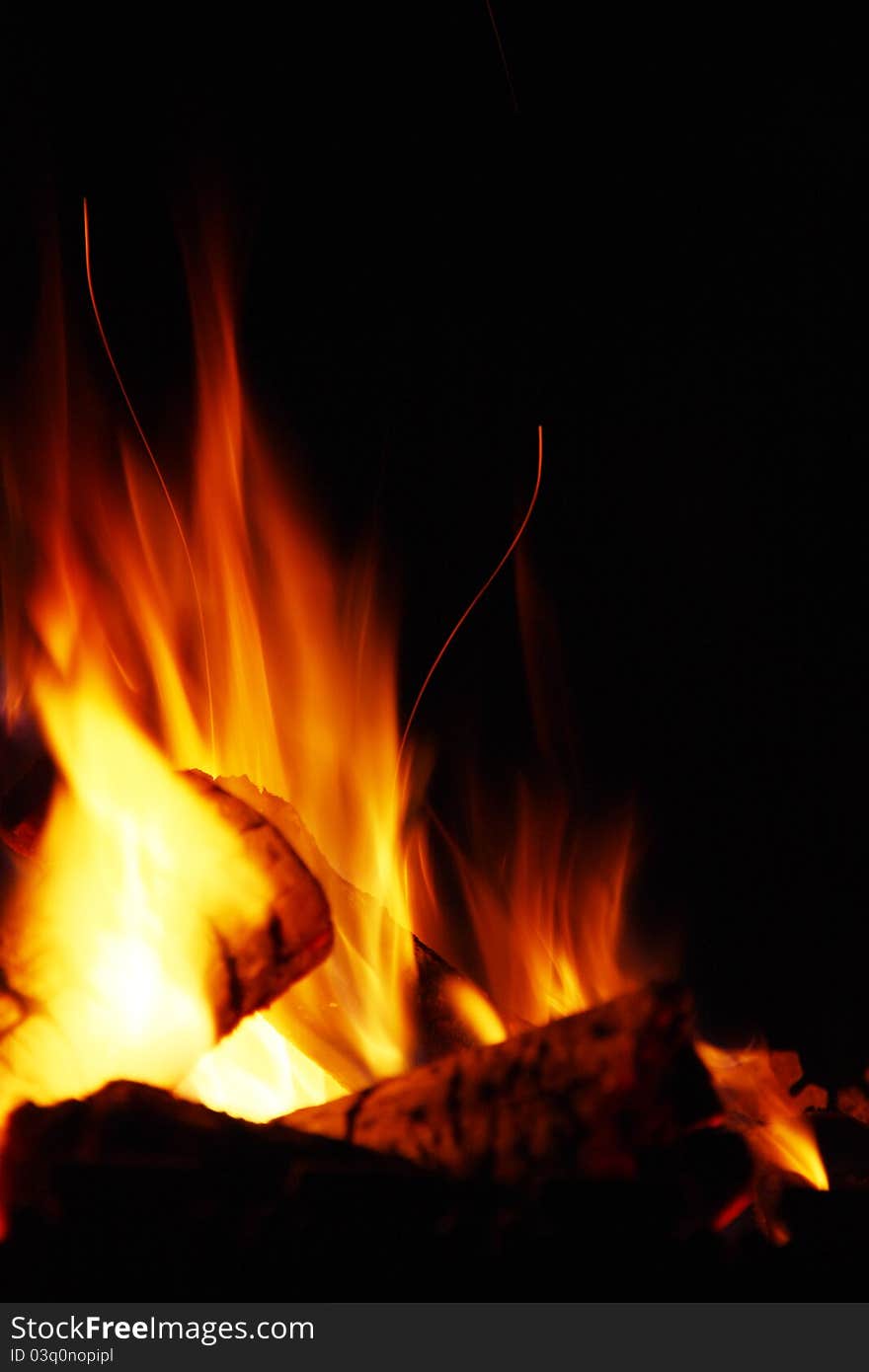 Image Of Campfire