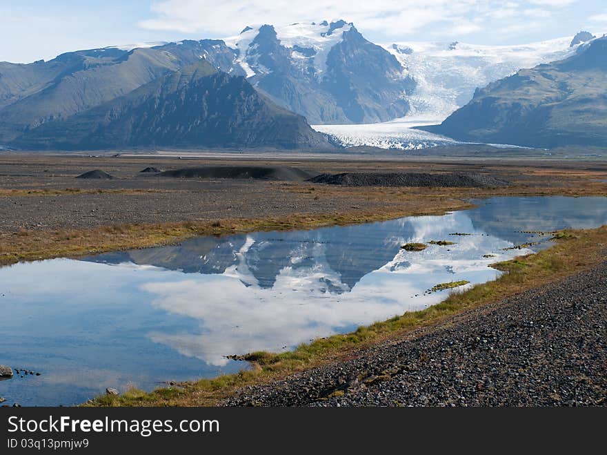 Landscape in Iceland