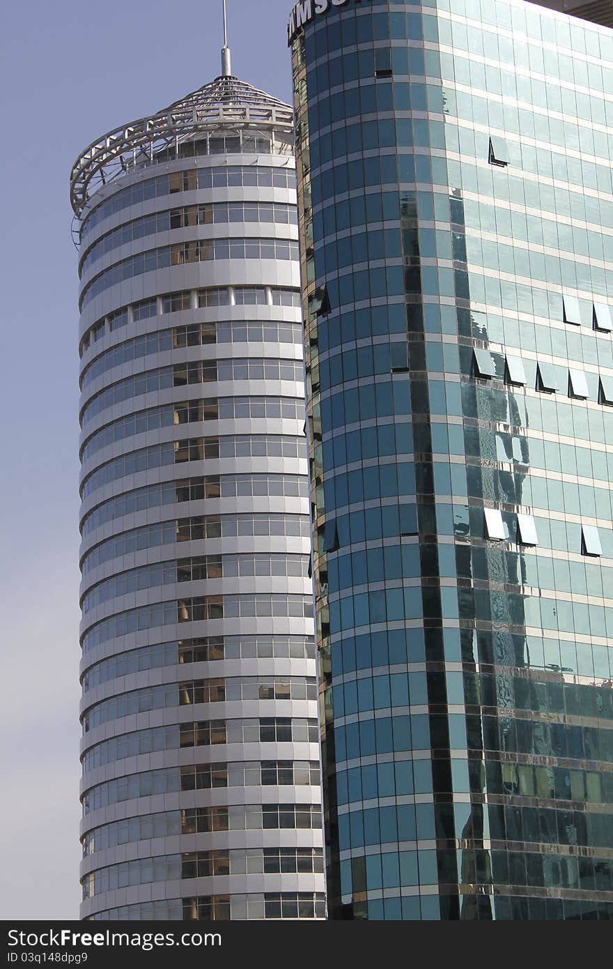 Modern buildings in Tel Aviv metropolitan area