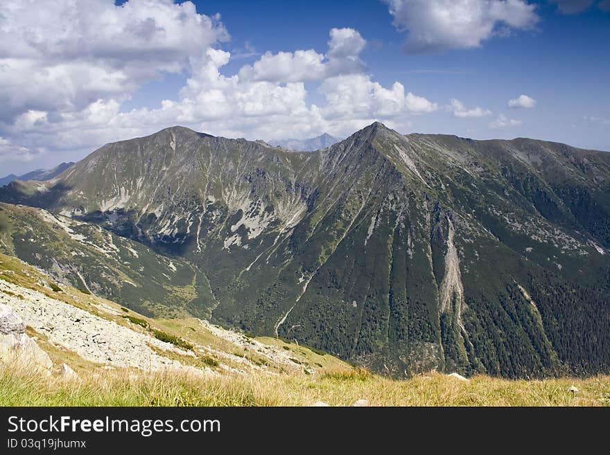 High mountains over 2000 m. High mountains over 2000 m