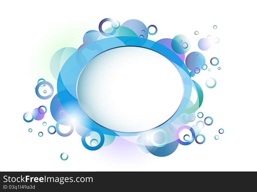 Abstract water background place for your text