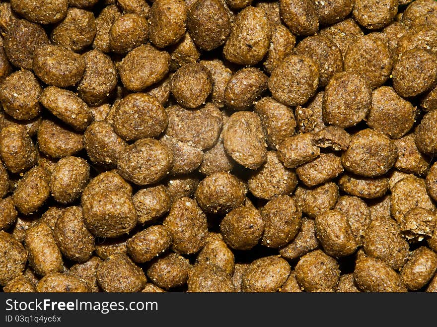 Nutrient dry cat food mix