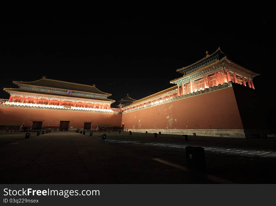 The Forbidden City Night Piece