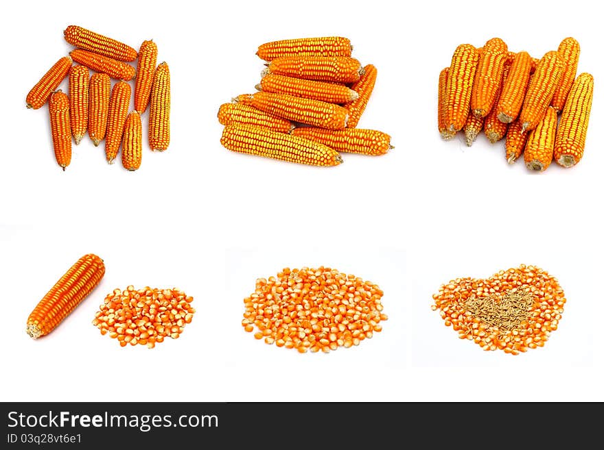 Dry corns set