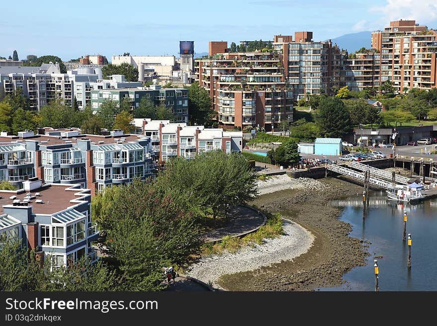 Condominiums architecture Vancouver BC.