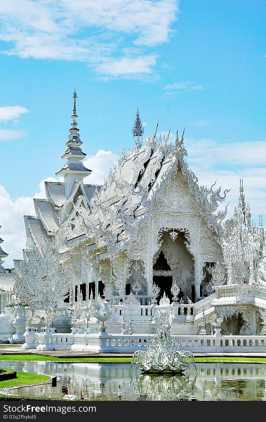 Wat Rong Khun, Chiangrai, Thailand