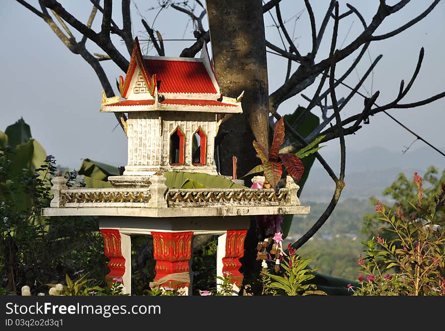 Joss House Garden Thailand Day