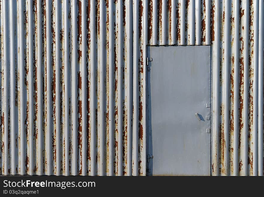 Door photo day at the entrance to the zone