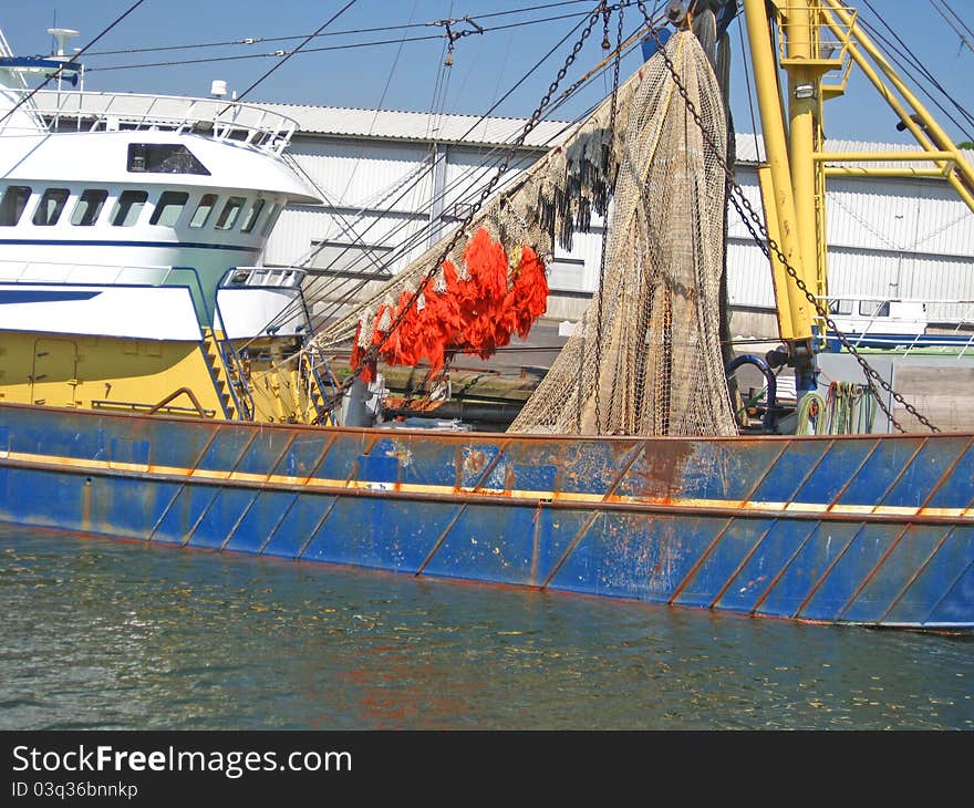 a dutch vessel in the harbor