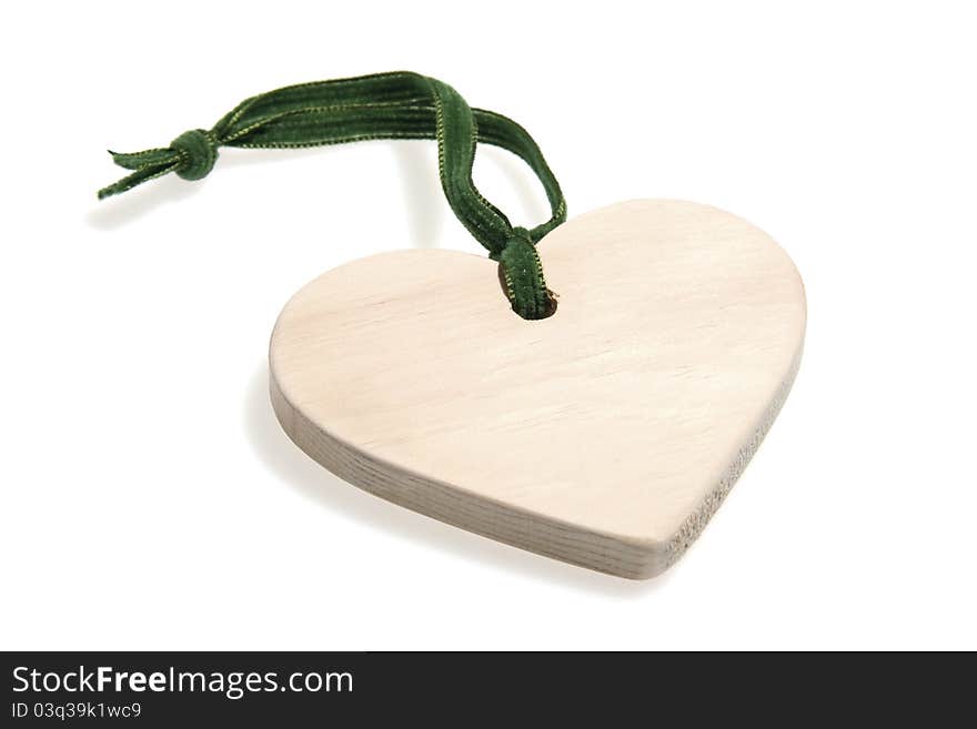 Wooden heart