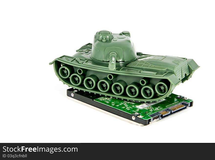 Toy Tank protect hard disk