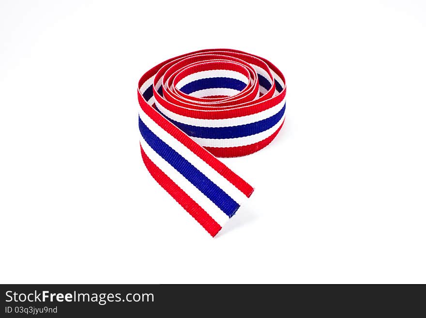 Thailand flag ribbon