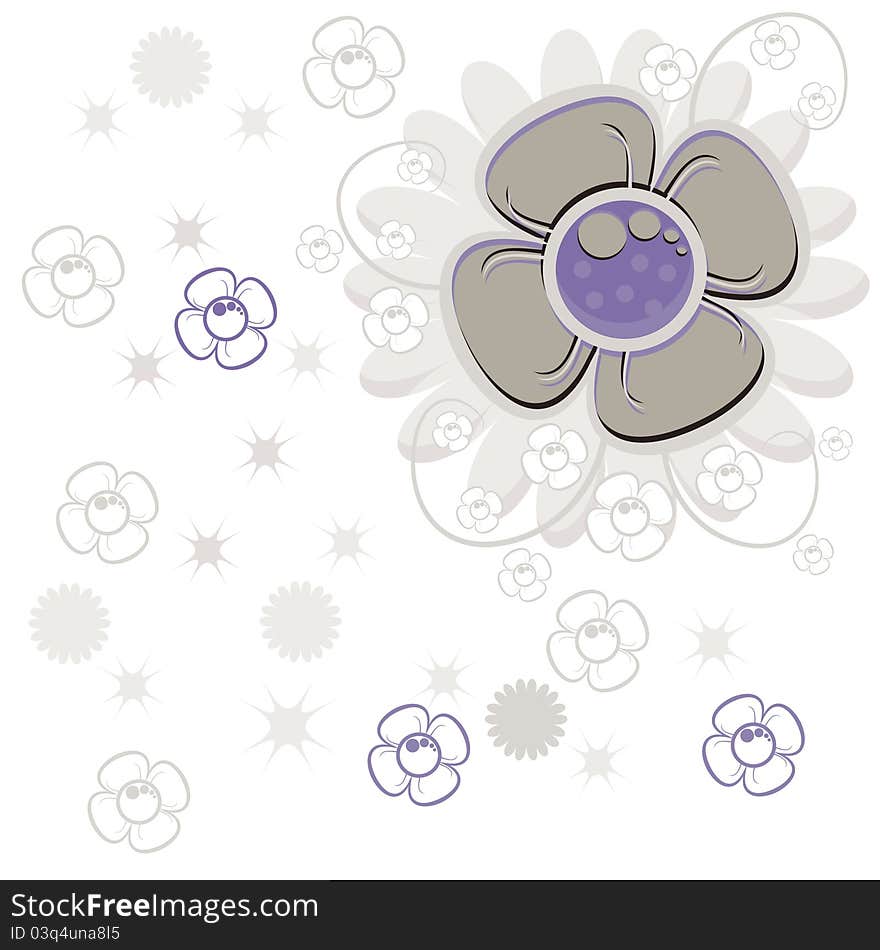 This is illustration of a Floral seamless pattern