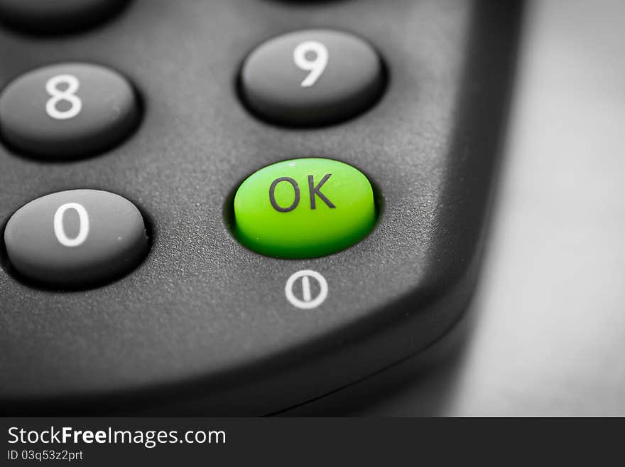 Ok button