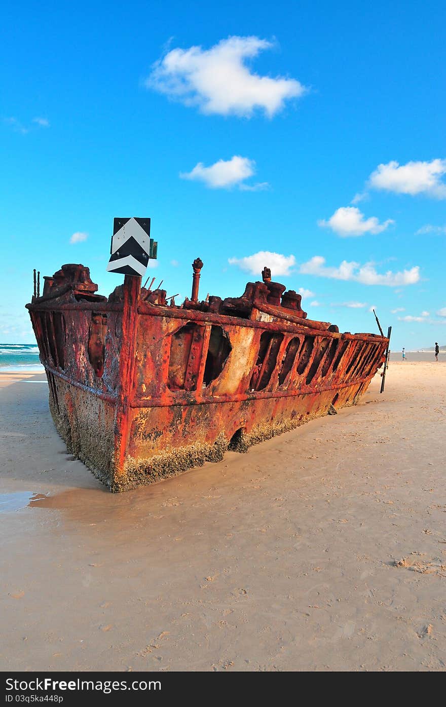 SS Maheno Shipwreck, Fraser Island, Australia