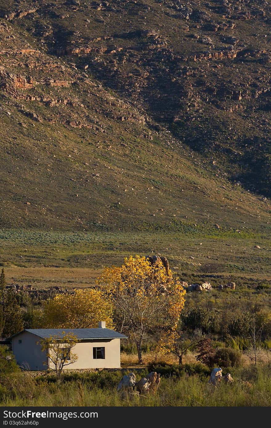 A small holiday home in the mountains