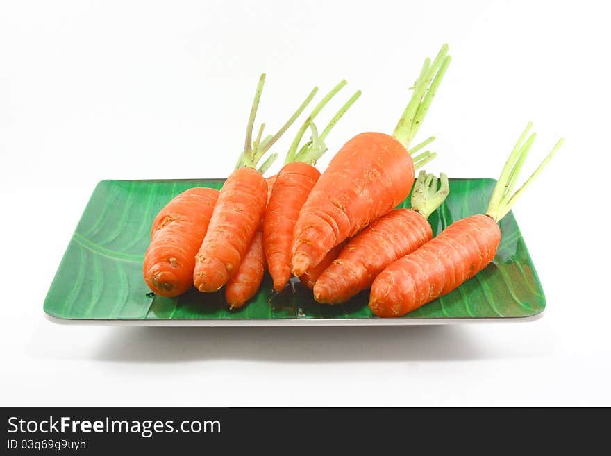 The Fresh Carrot on dish