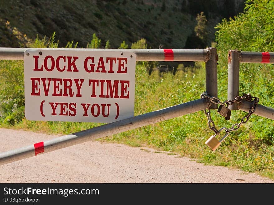 Lock Gate