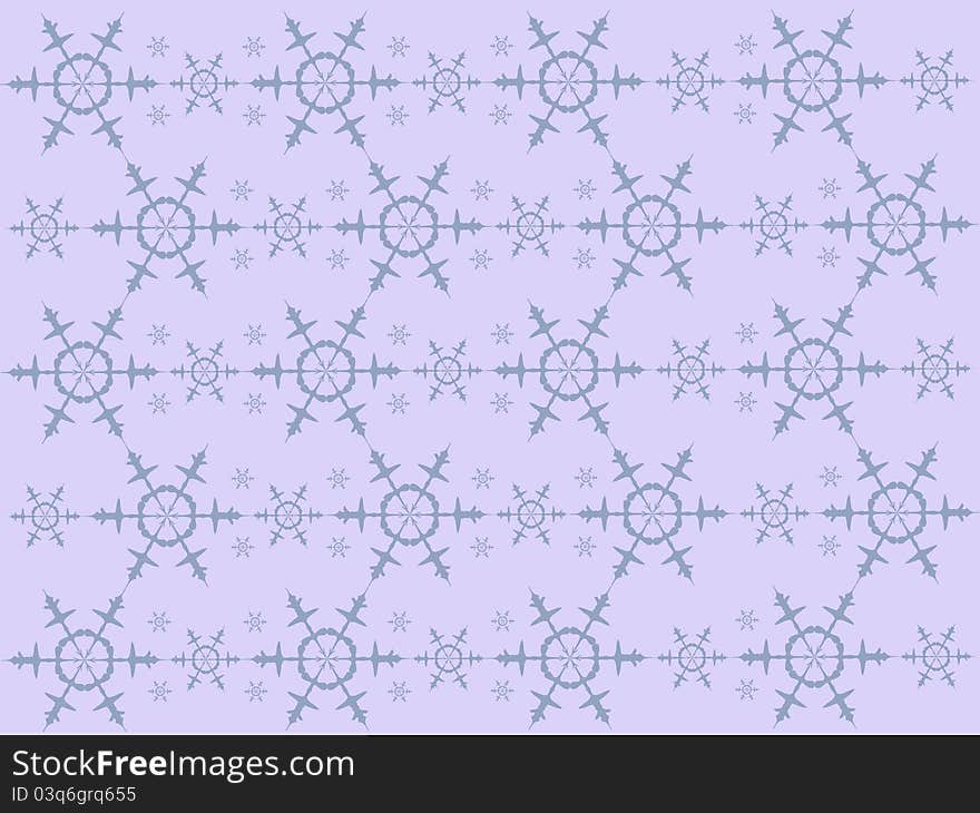 Light blue background with plenty of darker blue snowflakes. Light blue background with plenty of darker blue snowflakes