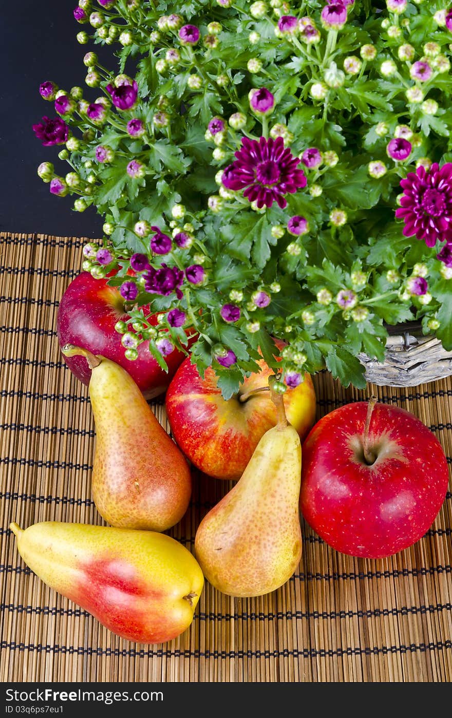 Fruit With Flowers