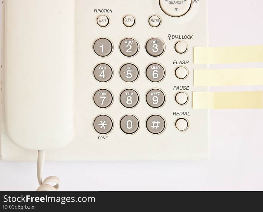 Office Digital Multi-button, Light Gray Telephone