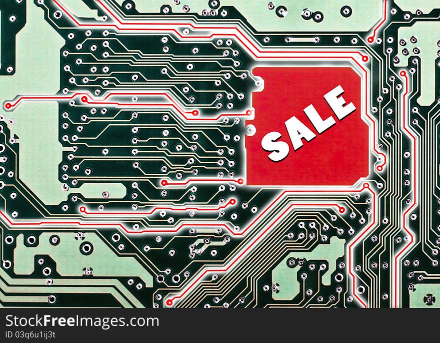 A Circuit Board For A Sale