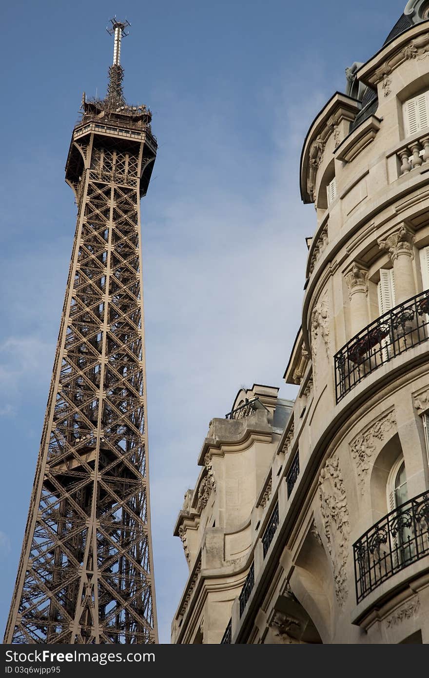 Eiffel Tower in Paris, France