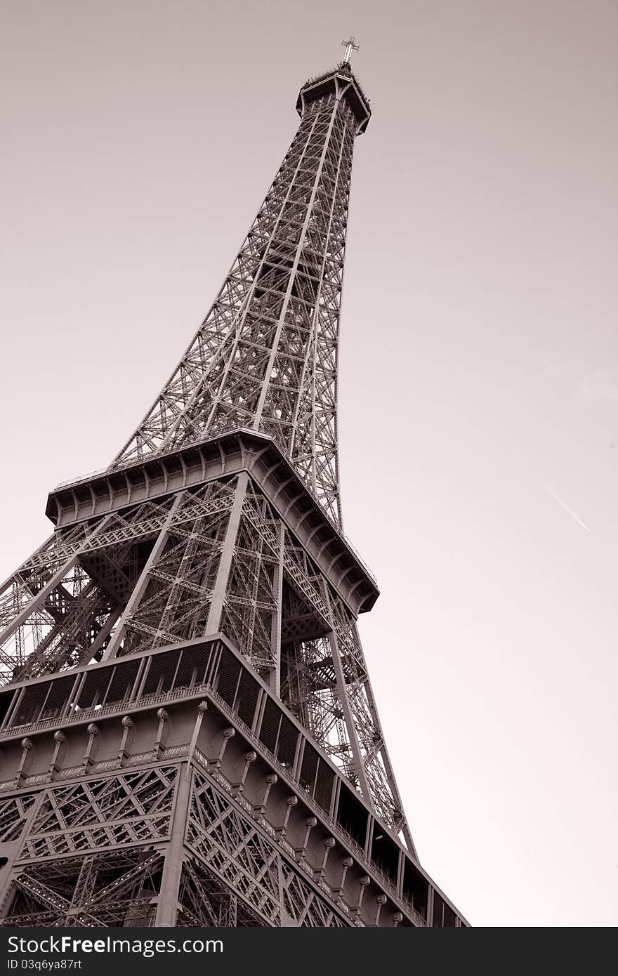 Eiffel Tower In Paris