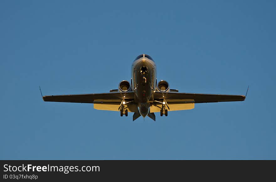 Aircraft dusk landing