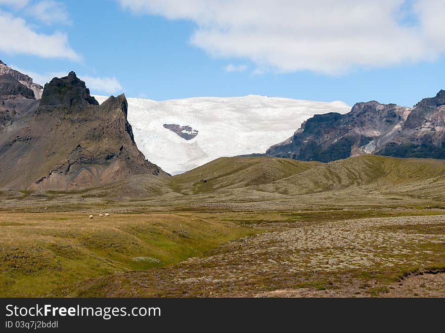 Glacier in Iceland