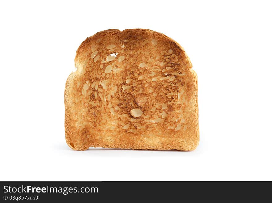 Toast On White