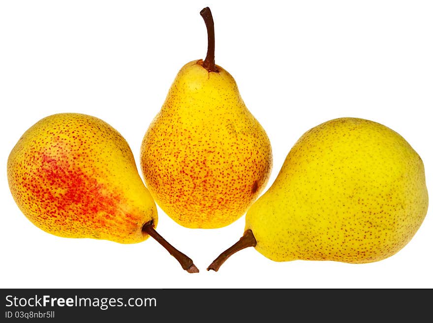 Fresh, tasty pears.