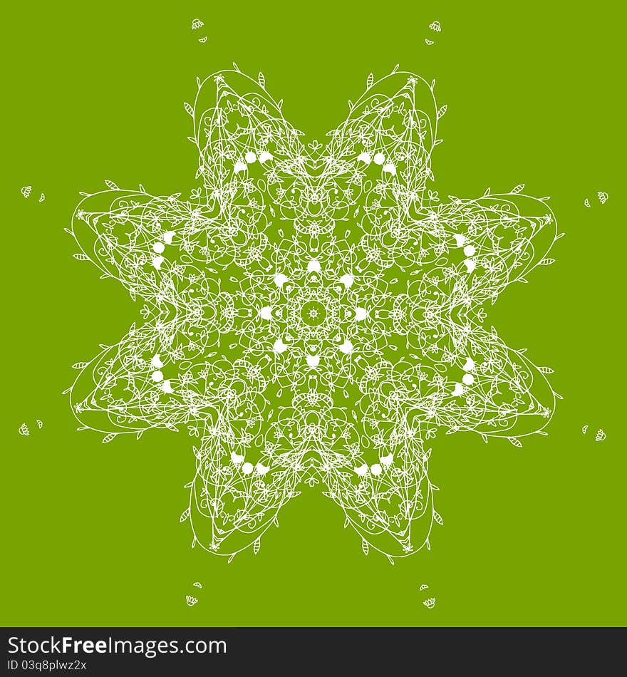 Arabesque ornament for your design, vector