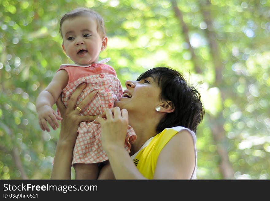 Mother and daughter