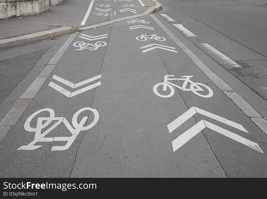 Bike Lane Symbol