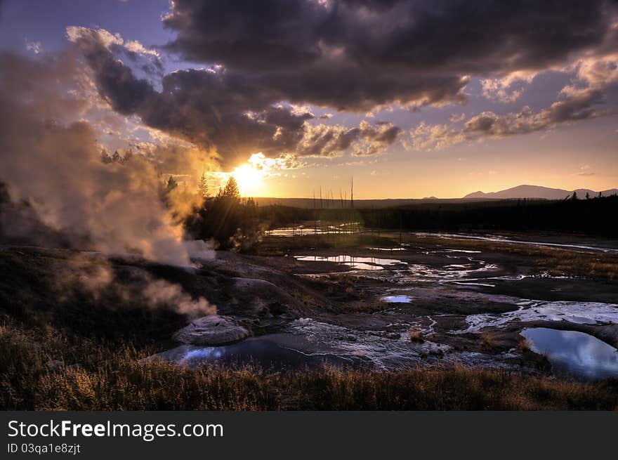 Norris Geyser Basin