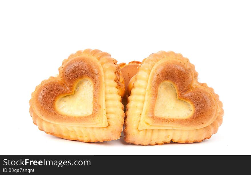 Muffins in a heart