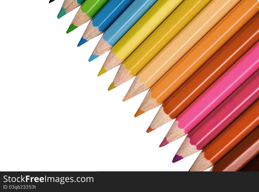 Conceptual creative shot of colorful pencils. Great for background images. Conceptual creative shot of colorful pencils. Great for background images.