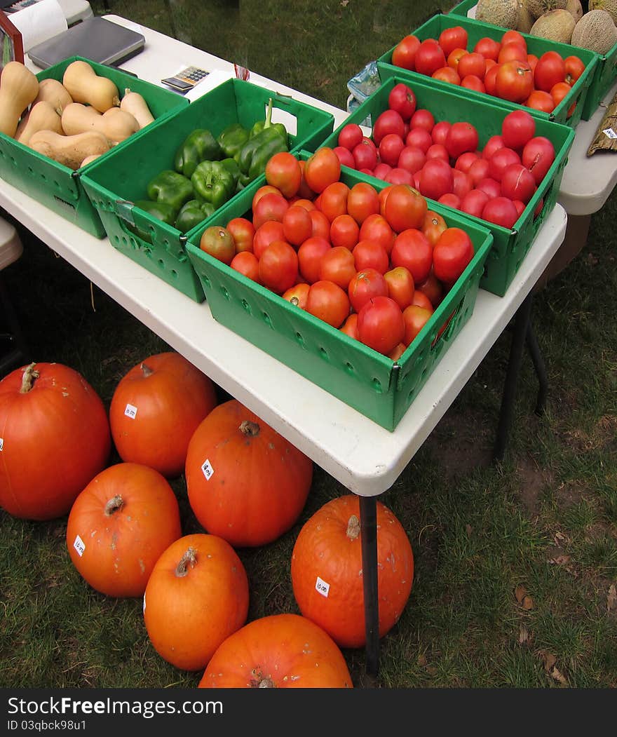 Farm Stand Table