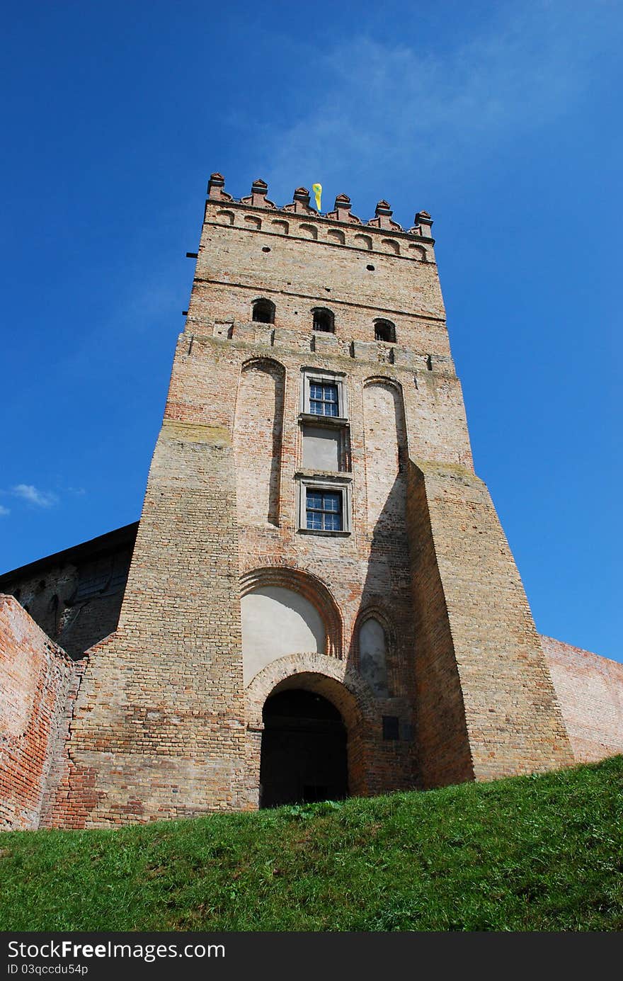 Ancient Gate And Tower, Fortress Of Lyuborta