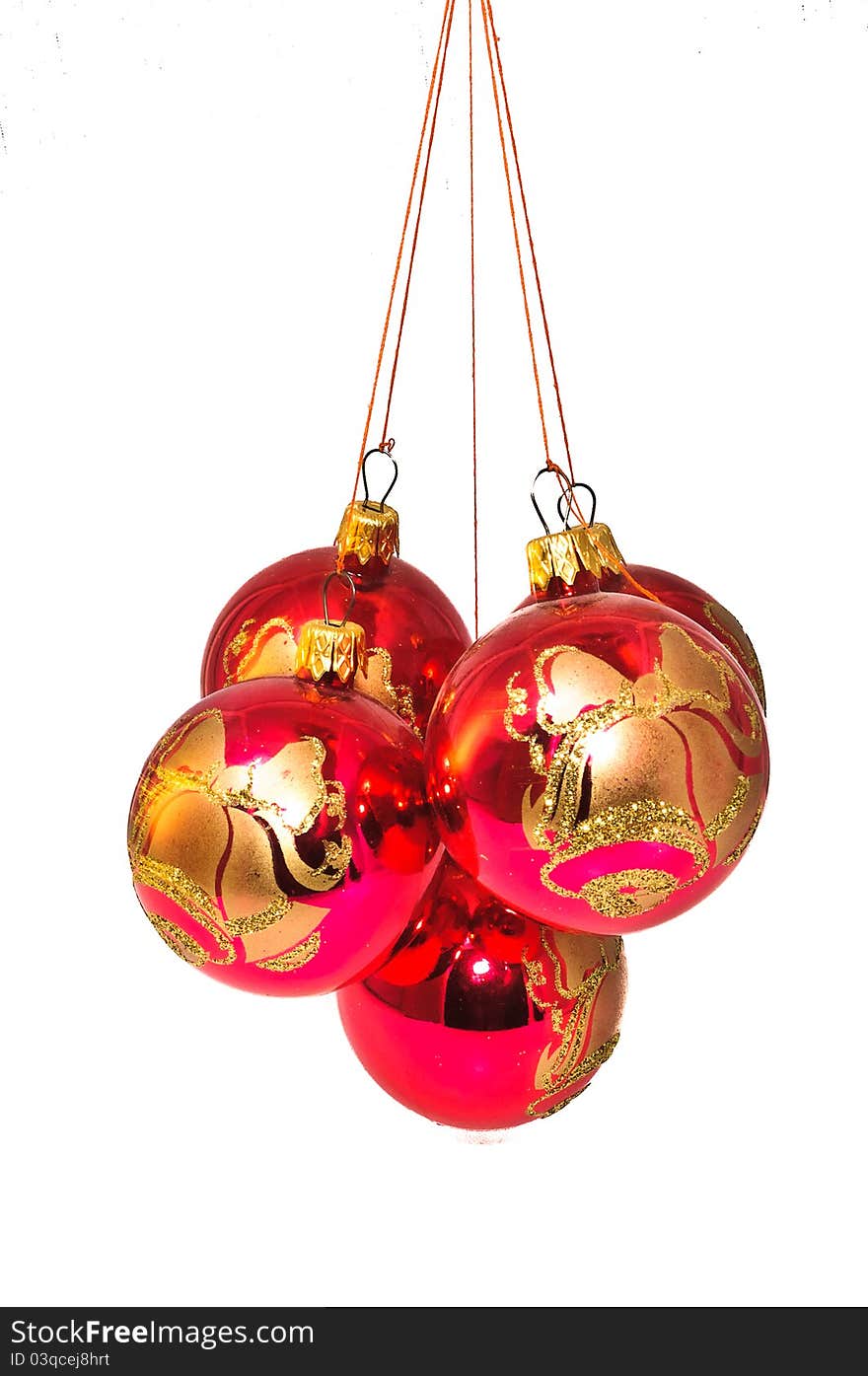 Christmas Decorations In Different Colors